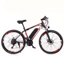 Frike Factory 26-Inch 36V Electric Hybrid Bike High Carbon Steel Frame Long Range High Speed Durable Brushless Motor Mountain