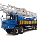 XJ850 Truck Mounted Workover Rig 850kN Hook Load Diesel-Powered 4000m Depth Engine Pump Gearbox Onshore Oil Gas Well Maintenance