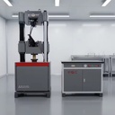 1000kN Electro-hydraulic Servo Steel Plate 3-Point Flexural/Bending Testing Machine 1% Accuracy Measurement Equipment
