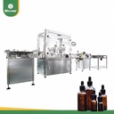 High Precision Automatic Concentrates Tincture Dropper Filling Capping and Labeling Machine 30ml