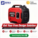 Mini Silent Inverter Gasoline Generator 110V/220V Portable Power for RV Camping Home Emergency Backup