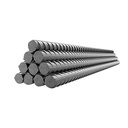 Hot Rolled HRB400 HRB500 Reinforced Deformed Steel Rebar Medium-High/Low Carbon Black ANSI Cutting Bending Available