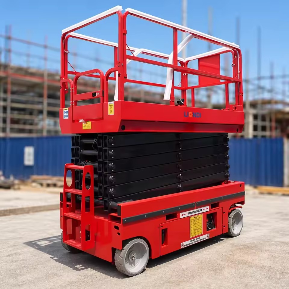 4m 6m 8m 10m 12m Self-propelled Hydraulic Scissor Lift Electric Scissor Lifts for Ceiling and Wall Repairs