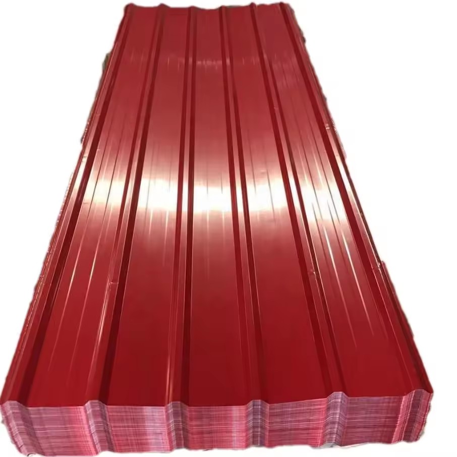 PPGI GI Galvanized Different Types JIS ASTM AISC Standards Iron Steel Roofing Sheet Plate for Warehouse