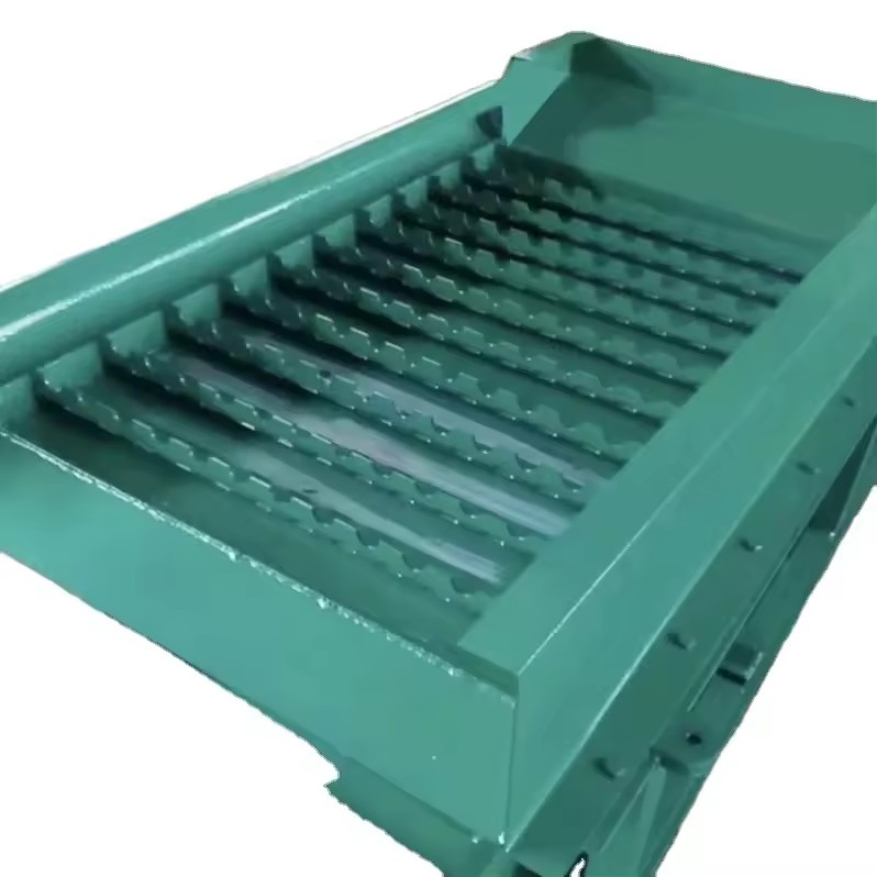 High Capacity New Energy Saving Motor & Bearing Vibrating Sluice Box Gold Mining Equipment with Long Service Life