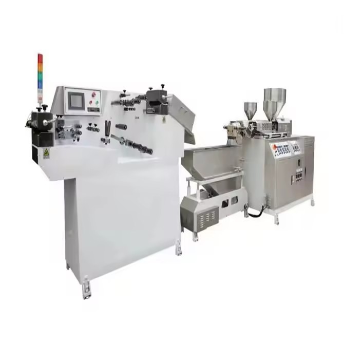 YUANRUI Single Screw PE Zipper Extrusion Machine High Precision Plastic Zipper Profile Extrusion Line Energy Saving Design