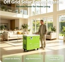 Energy Saving 3-6kW Off Grid Solar Energy System Complete Set for Home Electricity Saving