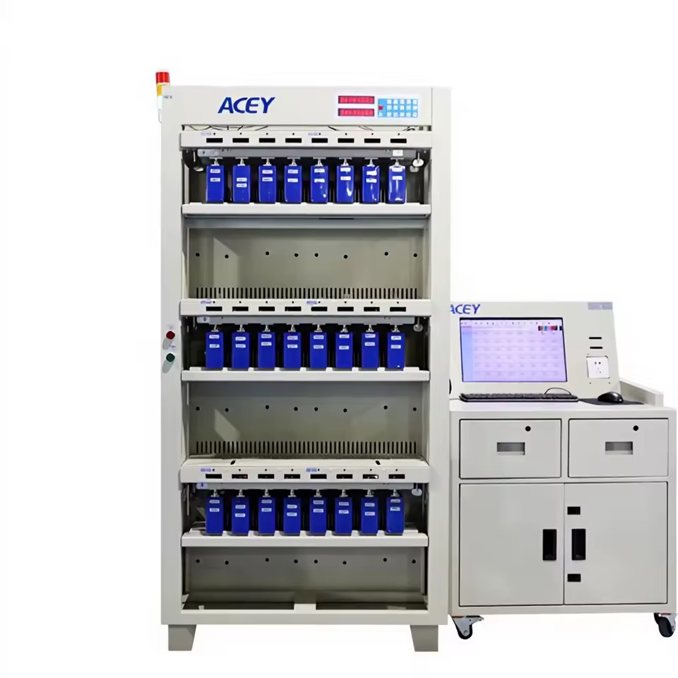 5V 100A 48 Chs Energy Saving Prismatic Battery Charge Discharge Tester Machine