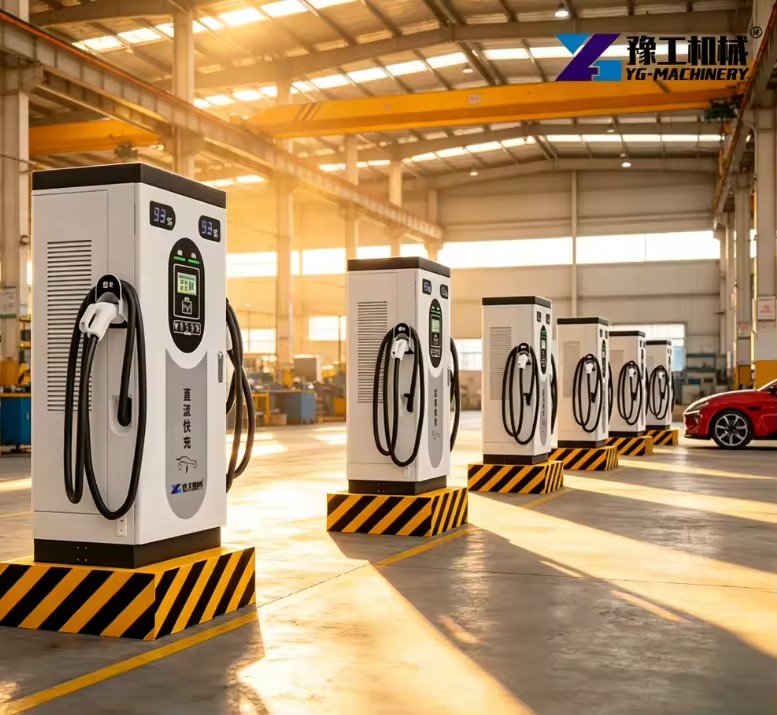 Energy Saving Charging Pile Long Service Life Low Failure Rate 95KW Low Consumption for Campus EV Parking Area