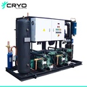 New Energy Saving -40C Ultra Low Temp Blast Freezer Room World Famous Semi-Hermetic Compressors Pump Engine Motor Air Cooled