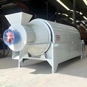 Energy Saving Rotary Grain Dryer Rotary Drum Drying Machine for Cereal Grain Processing Plant