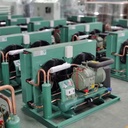 Made Energy Saving Eco-Friendly H-Type Condenser Unit 5P 6P 8P 10P for Blast Freezer Room,cold Storage Freezer Unit