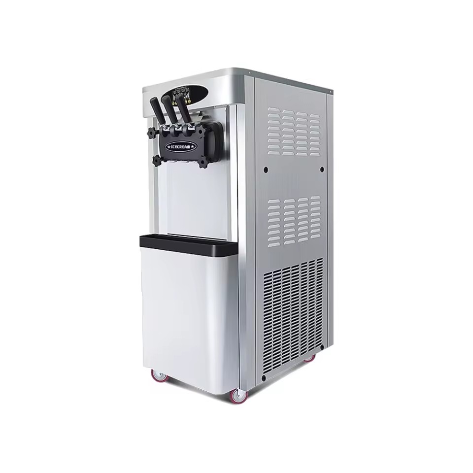 Hot Selling Professional FOOD 2+1 Mixed Flavors Energy Saving Easy Operation Soft Ice Cream Machine for Sale