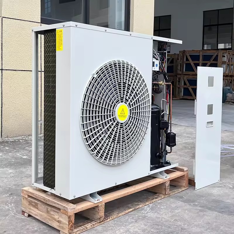Wall Mounted Copeland Scroll Compressor Condensing Unit Energy Saving Medium Temperature Refrigeration Equipment for Cold Room