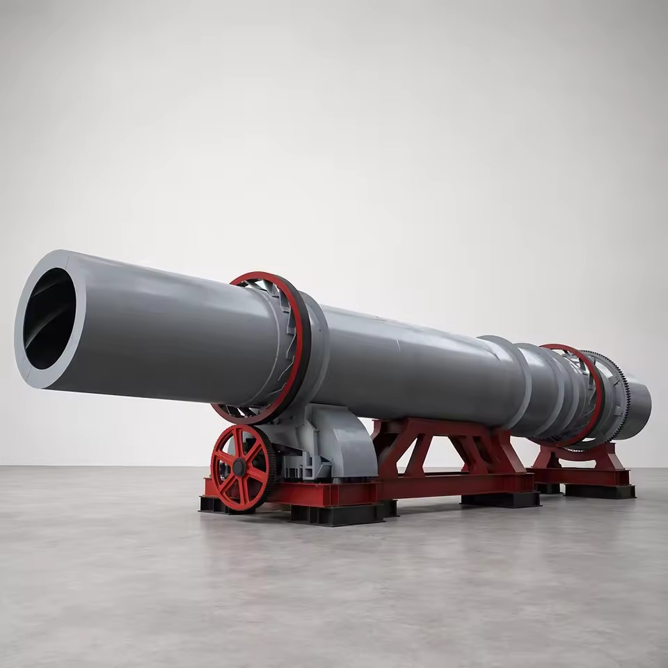Sand and Construction Materials Multi-functional Drum Blower Dryer Machine