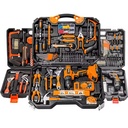 Portable Household Hardware Tool Set Electrical Carpentry Maintenance Combination in Hard Case with OEM Option Battery-Powered