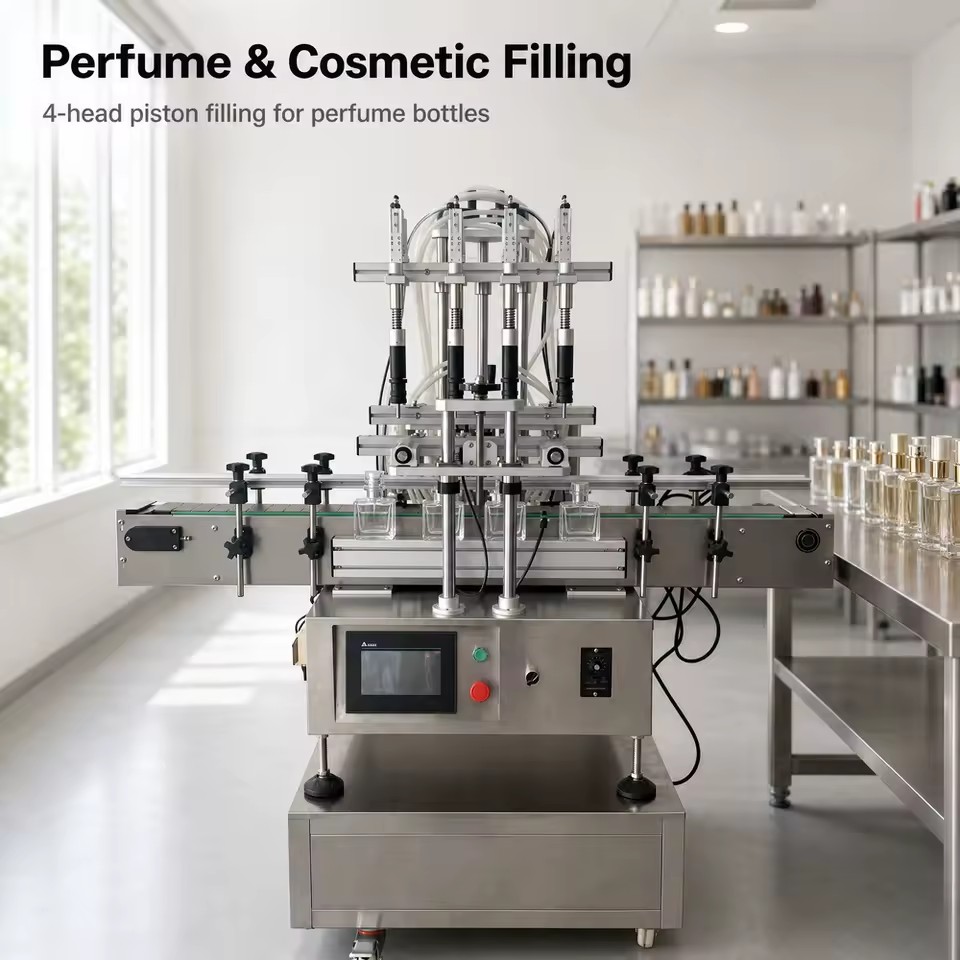 Small Desktop Perfume Filling Machine Automatic Vacuum Liquid Filler for Cosmetic Bottles Essential Oil Filling Machinery