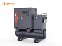 Energy Saving Stationary Lubricated Screw Air Compressor 16bar High Efficiency Motor for Industrial Metal Cutting Applications
