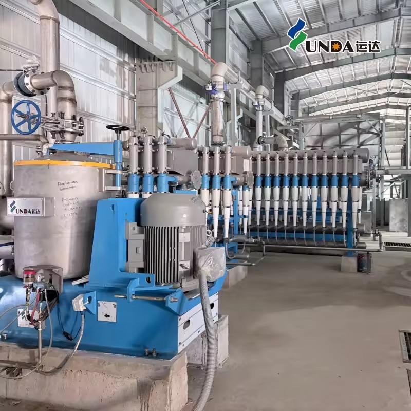 Screen Machine 220V/380V 11-160kW Motor Bearing Pressure Screen Paper Industry 1 Year Warranty