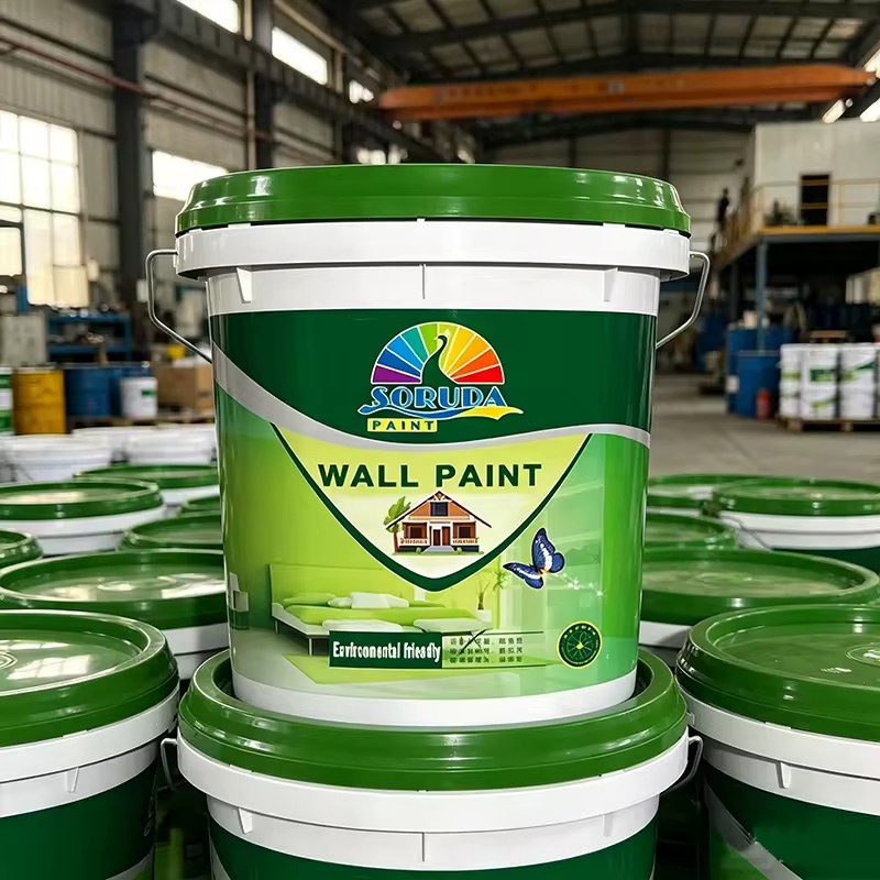 Wholesale Anti-Fungal Eco-friendly Acrylic Waterproof Latex Wall Paint House Outdoor Liquid Coating Paint Exterior Wall