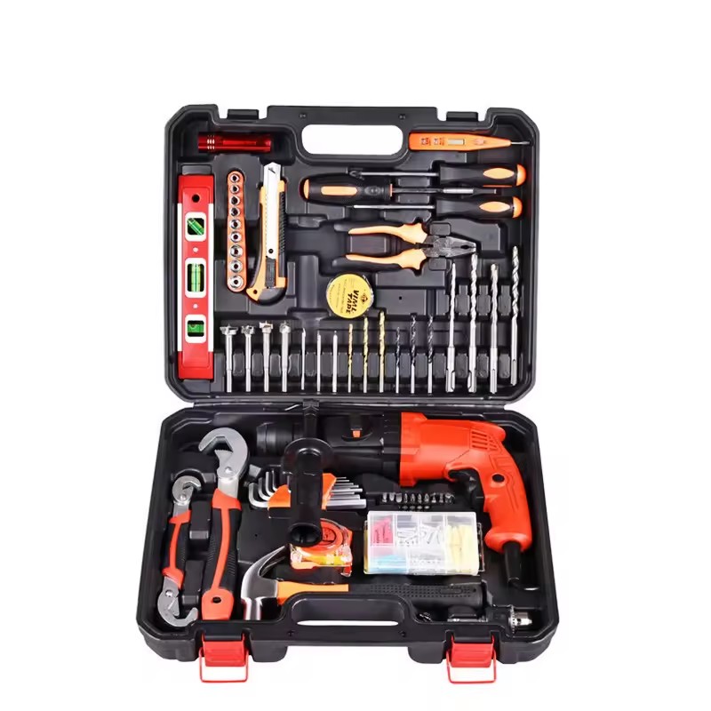 Professional Quality Hardware Toolbox Set Customizable OEM Household Combination Hand Tools for Car Maintenance