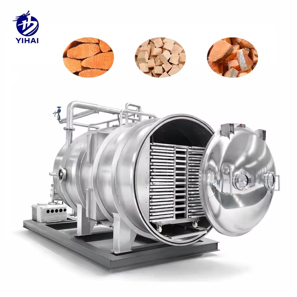Energy-Saving Automatic 380V Freeze Drying Machine Commercial Lyophilizer with Pump for Instant Food Processing