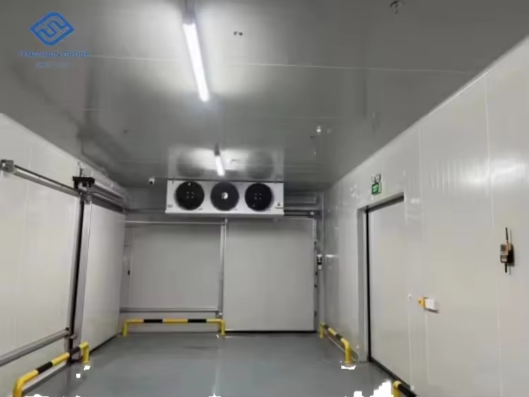Modular Cold Storage Warehouse Project Energy Saving Inverter Quick Installation GMP Standard