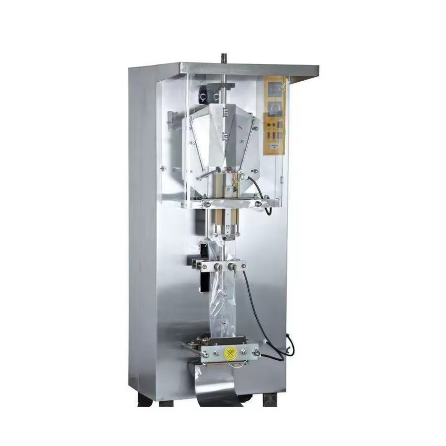 Stainless Steel 304 Automatic Nozzle Water Bag Packing Machine Electric High-Accuracy Beverage Juice Oil Chemical