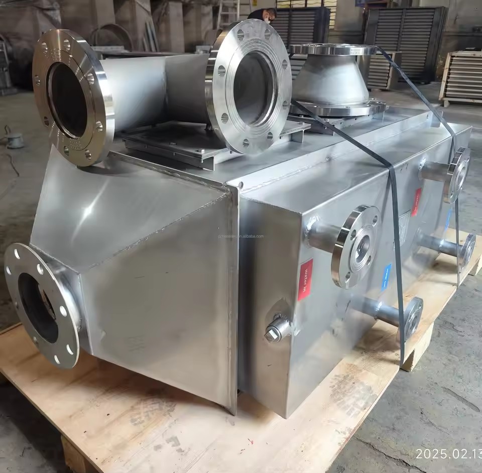 Industrial Waste Heat Recovery Economizer for Biomass Boiler and Flue Gas Energy Saving System
