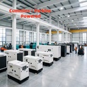 500kVA Silent Diesel Generator Set Auto Remote Start Open Frame | 3-Phase 480V Industrial Backup ATS Cummina Brushless