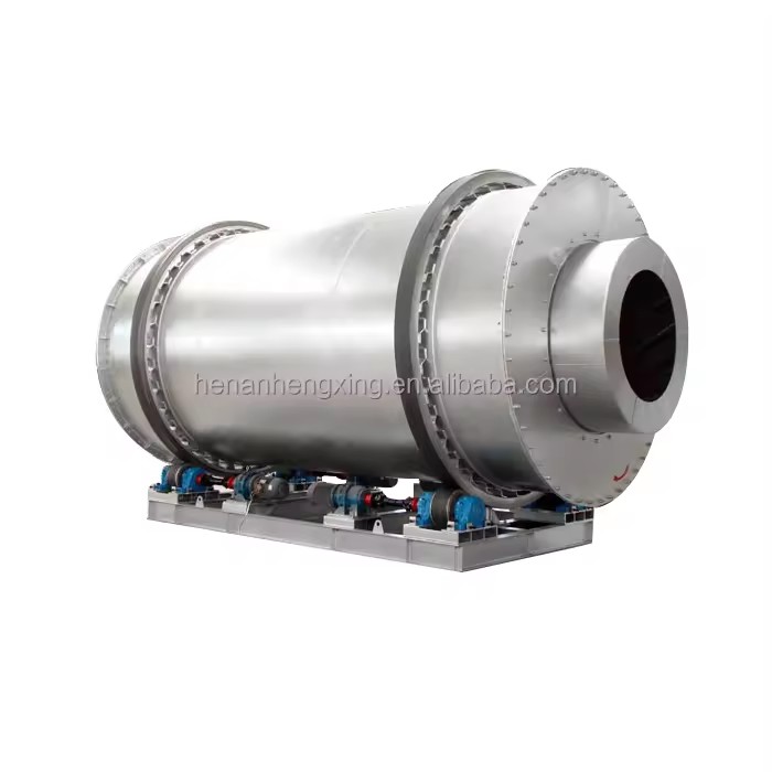 Competitively Priced 3-Pass Rotary Dryer Energy Saving Rotary Drying Equipment with Core Motor and Bearing Components