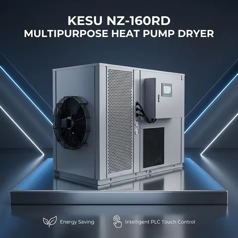 160RD Industrial Heat Pump Drying Equipment Energy Saving Commercial Food Dehydrator Dryer Oven for Agriculture