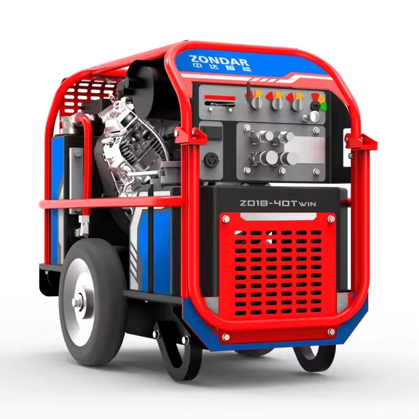 Powerful Manufacturer Directly Supply 18HP Gas Power Hydraulic Power Pack Unit Hydraulic Cutting Saw Power Station