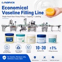 Mineral Butter Hair Cream Petroleum Jelly Grease Glass Jar Packing Filling Line Machine
