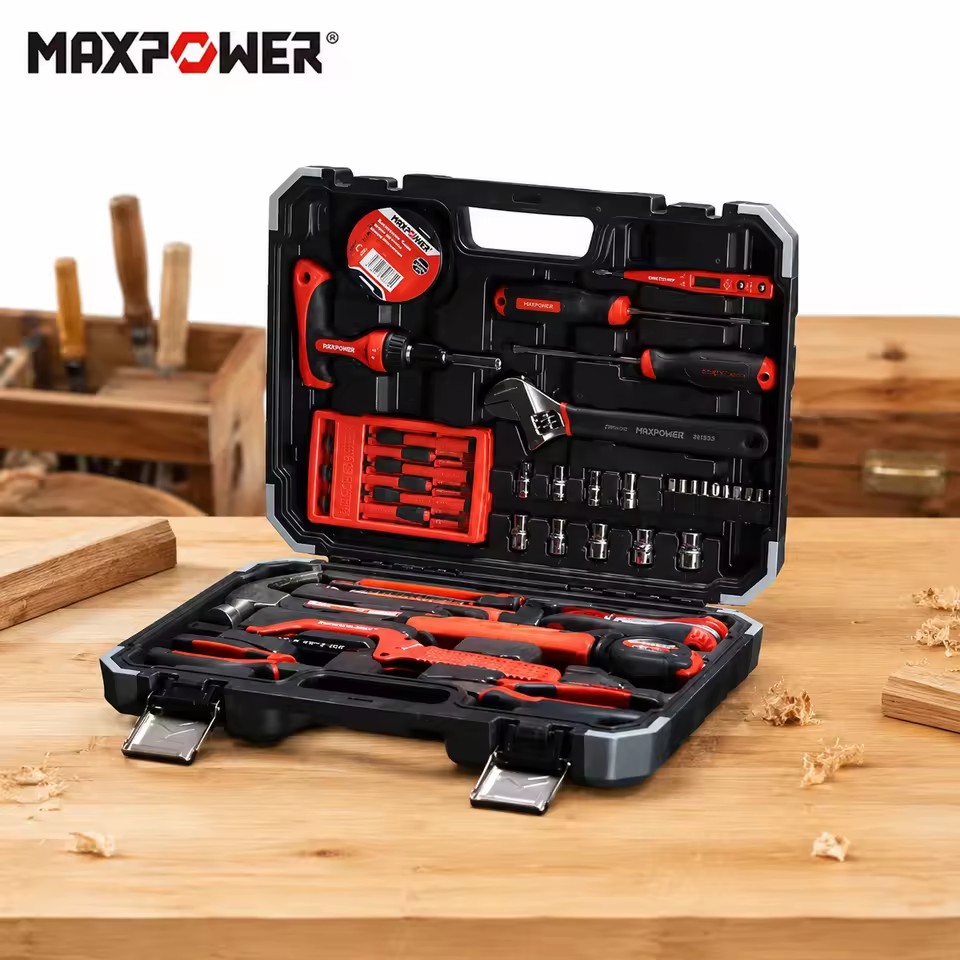 MAXPOWER Wholesale Complete Set of Household Hardware Tools Complete Set Family Manual Combination Top Maintenance Kit