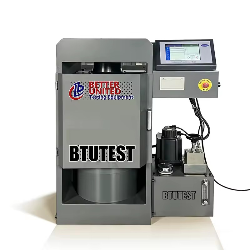 BTUTEST Automatic High Accuracy 220V Compression Testing Machine with 2000kN Capacity and 0.5% Accuracy 1 Year Warranty