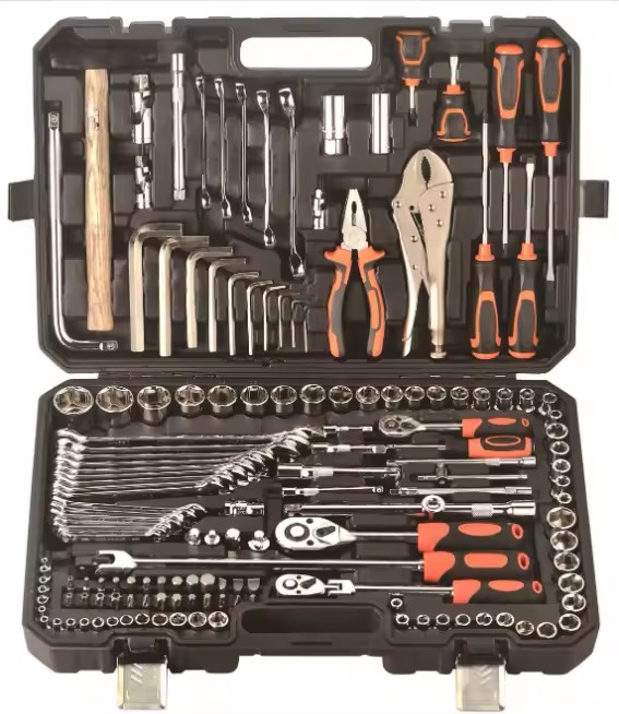 Hardware Tools 150 Pcs Wrench Set Socket Wrench Set