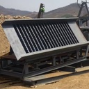 High-Efficiency Energy Saving Alluvial Gold Beneficiation Vibrating Sluice Box with Motor Bearing New Long Service Life for Sale