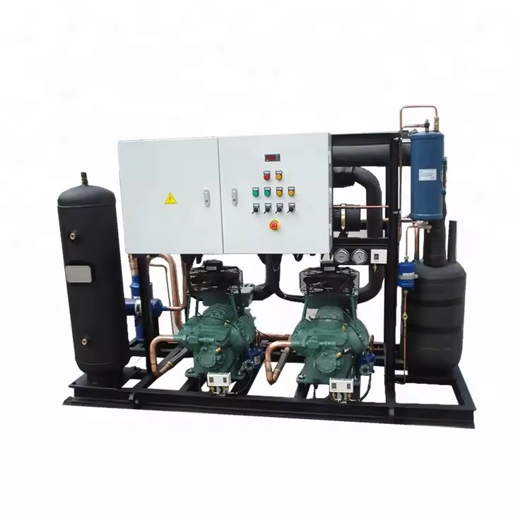 3HP Energy Saving Semi-Hermetic Air Cooled Compressor Condensing Unit with Motor Engine & Pump for Cold Rooms CE Certified