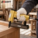 P625 Industrial Grade Compact 23 Gauge Pneumatic Pin Nail Gun with 100pcs Capacity for Picture Framing & Fine Woodworking
