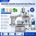 Automatic Cosmetics Cosmetic Products Body Scrub Butter Cream Jar Packaging Packing Filling and Sealing Line Machines Machine