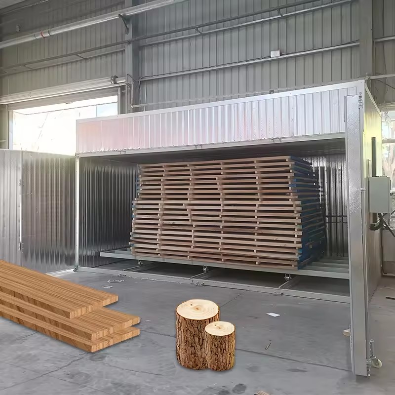 Commercial Energy-saving Electric Heating Wood Kiln Rapid Wood Drying Equipment with SUS304 Material and 380V Power