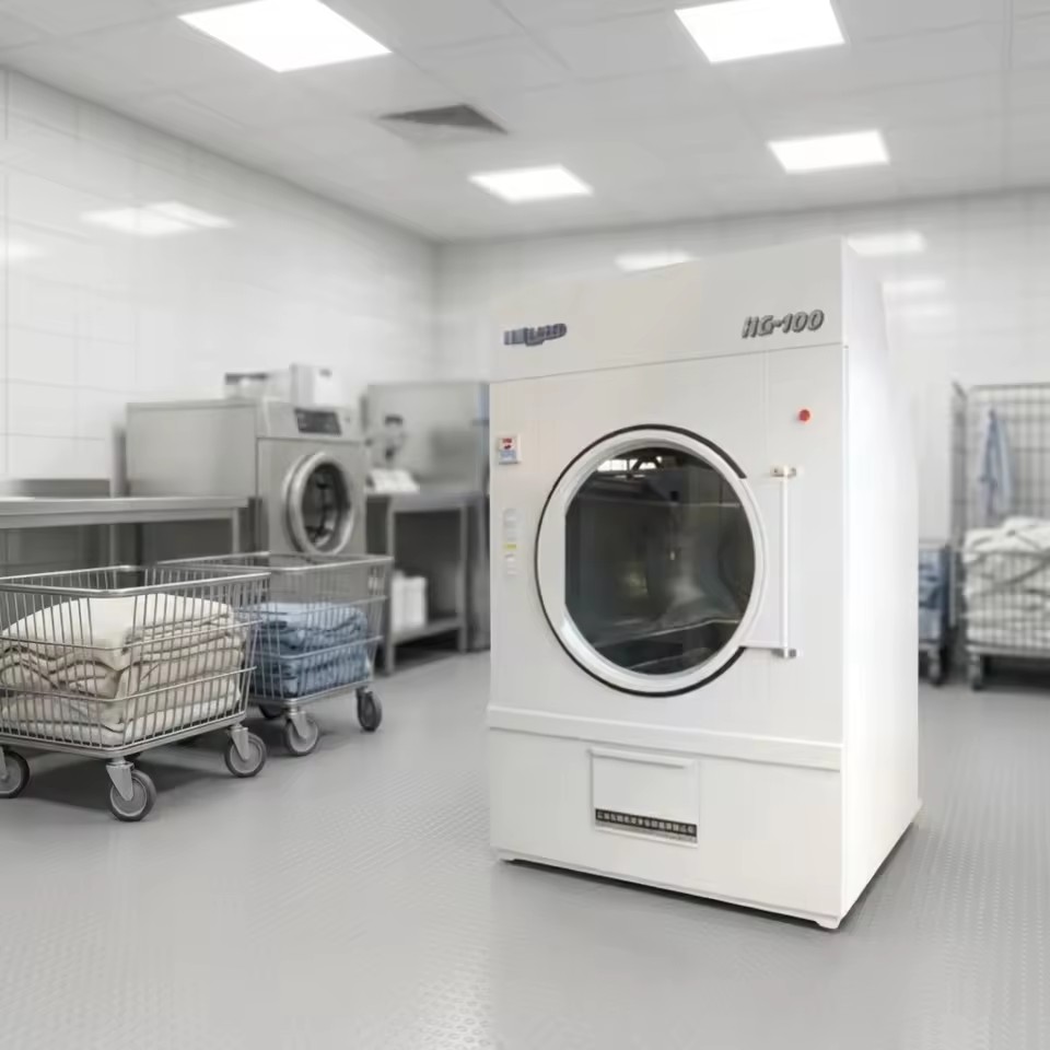 Industrial Heavy Duty Dryer 50kg 70kg 100kg Energy Saving Tumbler Dryer Commercial Laundry Business