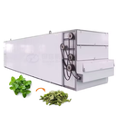 Energy saving industrial continuous hay dryer Mint hay processing Mint hay mesh belt drying equipment