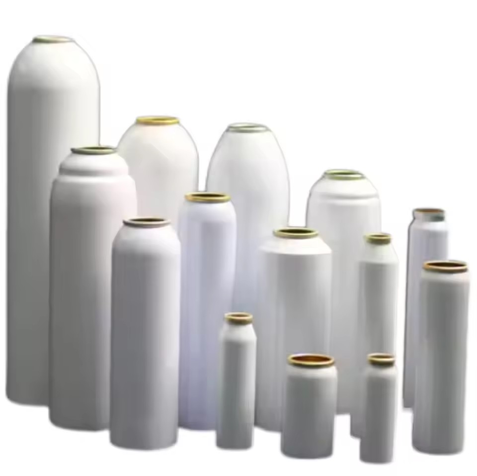 OEM ODM Customization Factory Price Refillable Empty Aluminum Round Pump Spray Aerosol Can Use for Nail Polish Oil or Chemical