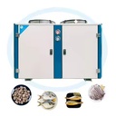 Energy-Saving Emerson Scroll Compressor Box Top Discharge Fan Condensing Unit Air Cooled Condenser Walk-in Freezer Engine Motor