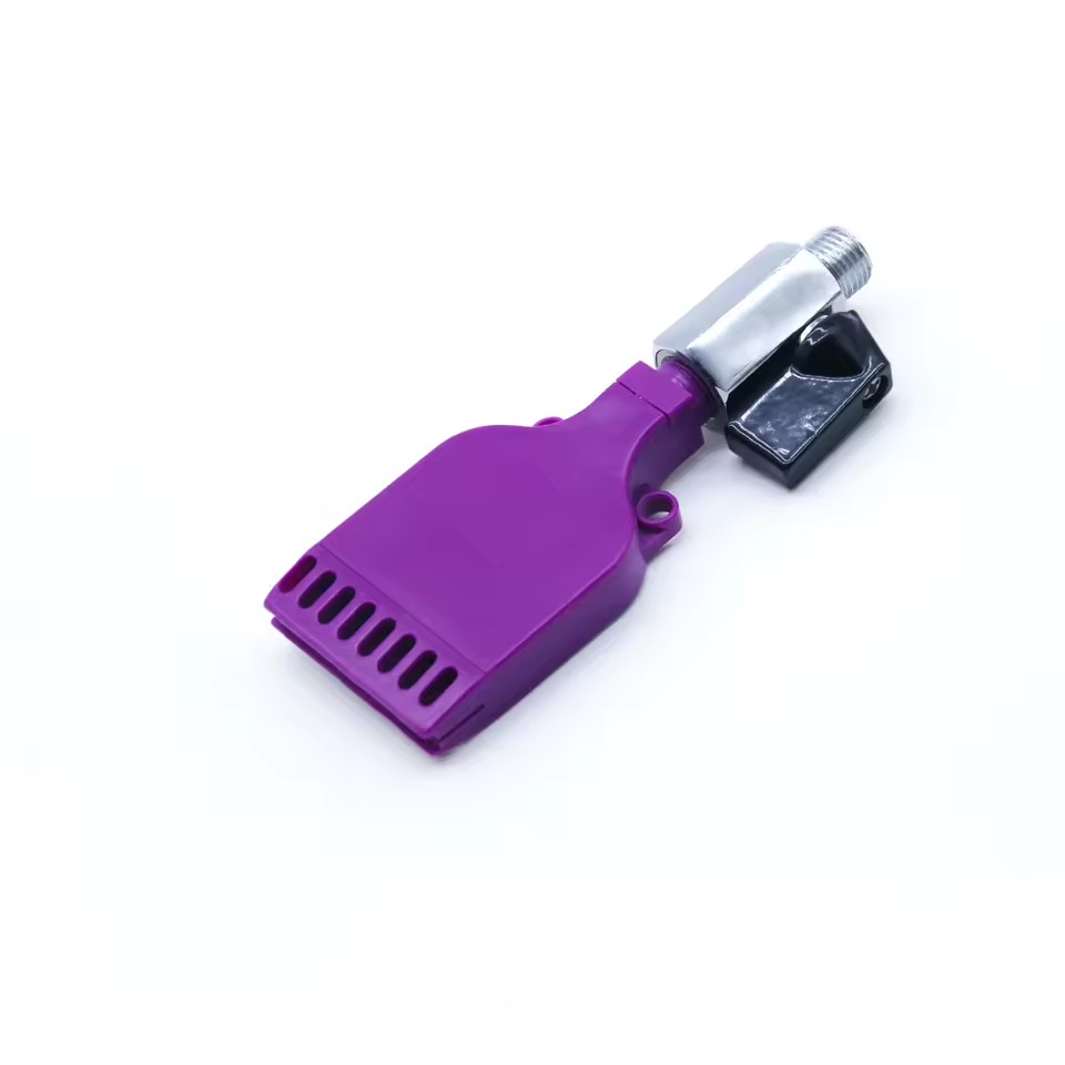 Industrial 1/4" BSPT Flat Windjet Air Nozzle with Flow Control Valve for Drying Dusting