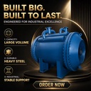 Waste Water Heat Recovery Heat Exchangers Wide Channel Self-cleaning Sewage Spiral Plate Heat Exchanger