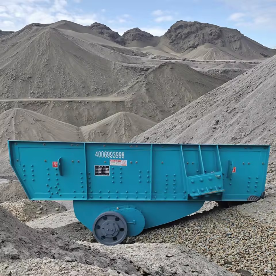 Stable Working Performance Feeder Machine Quarry Mining Energy Saving Vibrating Feeder Machine