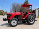 Low Profile Greenhouse King Wheel Tractor Overall Height 2200mm 4WD 50HP 70HP Orchard Farm Diesel Engine Automatic Pump
